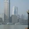 View across river from Pudong District to Huangpu District